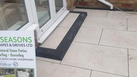 porcelain patio fence installed shotgate wickford