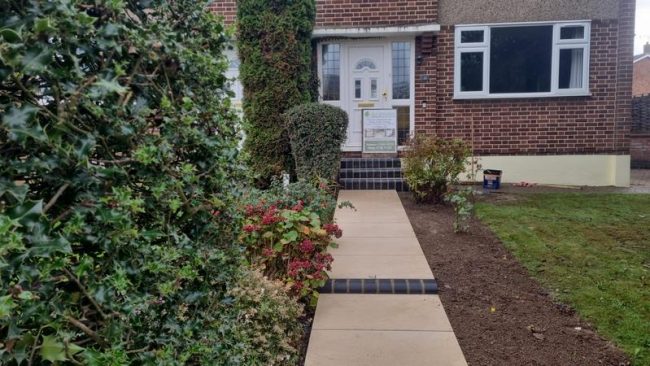 front garden path wickford 04