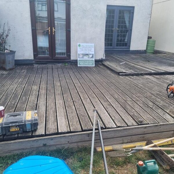 porcelain patio with steps charcoal edgings leigh on sea 03